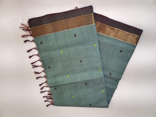 MANAMEDU COTTON SAREES WITH BLOUSE